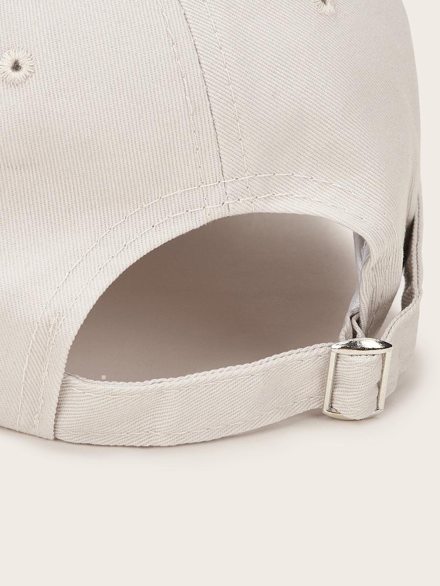 Men Slogan Embroidery Baseball Cap