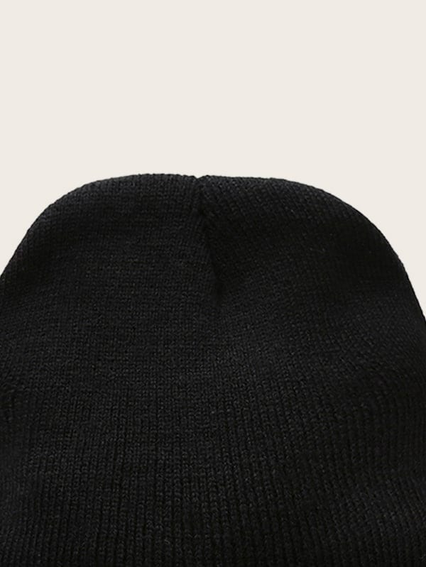 Men Skull Pattern Beanie Hat