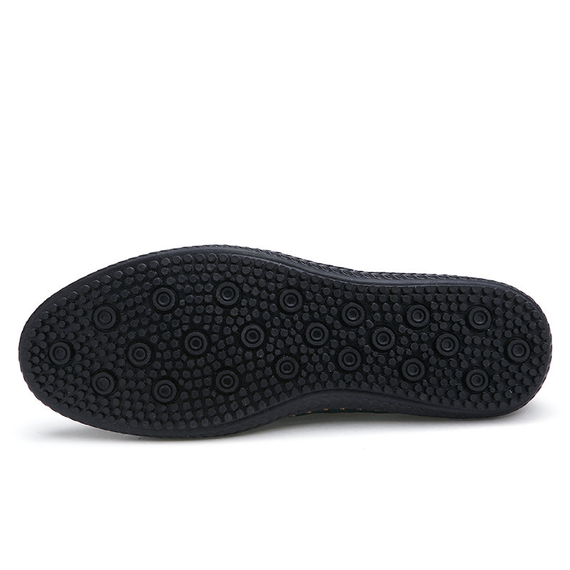 Men Hand Stitching Mesh Breathable Non Slip Large Size Casual Shoes